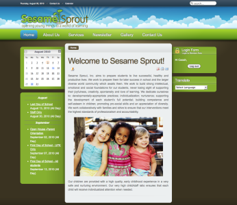 Sesame Sprout School
